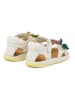 Camper Leder-Sandalen in Weiß