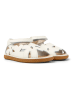 Camper Leder-Sandalen in Weiß