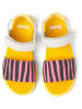 Camper Sandalen in Gelb/ Rosa/ Weiß