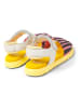 Camper Sandalen in Gelb/ Rosa/ Weiß