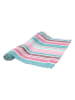 Tognana Tafellaken "Fresia" turquoise/roze - (L)140 x (B)40 cm