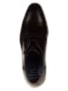 Bugatti Leder-Schnürschuhe in Braun
