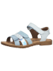 bama Leder-Sandalen in Hellblau