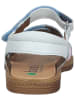bama Leder-Sandalen in Hellblau