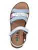 bama Leder-Sandalen in Hellblau