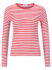 Rich & Royal Longsleeve rood/wit