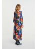 Rich & Royal Jurk blauw/rood