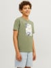 JACK & JONES Junior Shirt "Crayon" in Grün