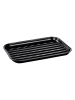Wenko Grillschale "Luca" in Schwarz - (L)34,5 x (B)24,5 cm