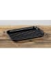 Wenko Grillschale "Luca" in Schwarz - (L)34,5 x (B)24,5 cm