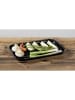 Wenko Grillschale "Luca" in Schwarz - (L)34,5 x (B)24,5 cm