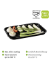 Wenko Grillschaal "Luca" zwart - (L)34,5 x (B)24,5 cm