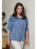 Curvy Lady Hemd in Blau