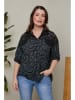 Curvy Lady Hemd in Schwarz