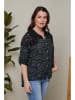 Curvy Lady Hemd in Schwarz