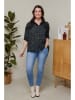 Curvy Lady Hemd in Schwarz