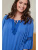 Curvy Lady Jurk blauw