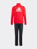 adidas 2tlg. Outfit in Rot/ Schwarz