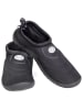 Massive Badeschuhe in Schwarz