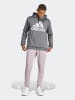 adidas 2-delige outfit: trainingspak grijs/lichtroze