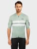 Siroko Fahrrad-Shirt "M3 Mustair" in Hellgrün/ Weiß
