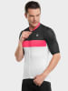 Siroko Fahrrad-Shirt "M3 Technique Pro" in Weiß/ Schwarz/ Pink