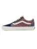 Vans SkÃ³rzane sneakersy "Old Skool" w kolorze granatowo-czerwono-zielonym