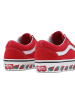 Vans SkÃ³rzane sneakersy "Old Skool" w kolorze czerwonym