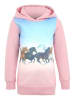 Kidsworld Hoodie in Rosa/ Bunt