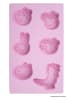 Dr. Oetker Siliconen bakvorm "Peppa Pig & Friends" lichtroze - (L)29 x (B)17,5 cm