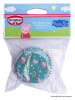 Dr. Oetker Foremki papierowe (100 szt.) "Peppa & George" w kolorze turkusowym