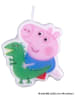 Dr. Oetker 2-delige set: motiefkaarsen "Peppa Pig en Schorsch" meerkleurig - 2x 2 stuks