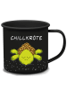 Design@Home Mok "Chillkröte" zwart - 500 ml