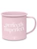 Design@Home Jumbotasse "Perfectly Imperfect" in Rosa - 500 ml