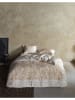 Essenza Satin-Bettwäsche-Set "Maere" in Beige/ Ocker