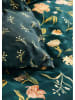 Essenza Poszewka satynowa "Odilia" w kolorze ciemnozielono-beżowym na poduszkę