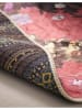 Essenza Laagpolig tapijt "Isabelle" rood/bruin/meerkleurig - Ø 180 cm