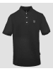Plein Sport Koszulka polo w kolorze czarnym