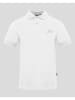 Plein Sport Koszulka polo w kolorze białym