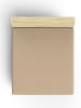 Elizabed Renforcé-Spannbettlaken in Beige