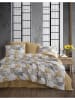 Colourful Cotton Renforcé beddengoedset "Serra" grijs/geel/wit