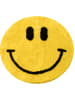 Colorful Cotton Badmat "Smile" geel