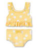 Sanetta Kidswear Bikini w kolorze żółto-białym