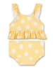 Sanetta Kidswear Bikini in Gelb/ Weiß