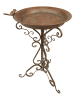 Clayre & Eef Vogelvoerbakje bruin - (H)75 x Ø 48 cm