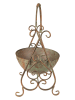 Clayre & Eef Plantenhouder groen - (B)26 x (H)49 x (D)27 cm