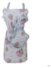 Clayre & Eef Ovenwant lichtblauw/lichtroze - (B)12 x (H)21 cm