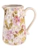 Clayre & Eef Dekokanne in Beige/ Rosa - (B)16 x (H)18 x (T)11 cm