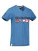 Geographical Norway Shirt in Blau