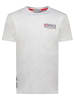 Geographical Norway Shirt "Jofforoy" in Grau